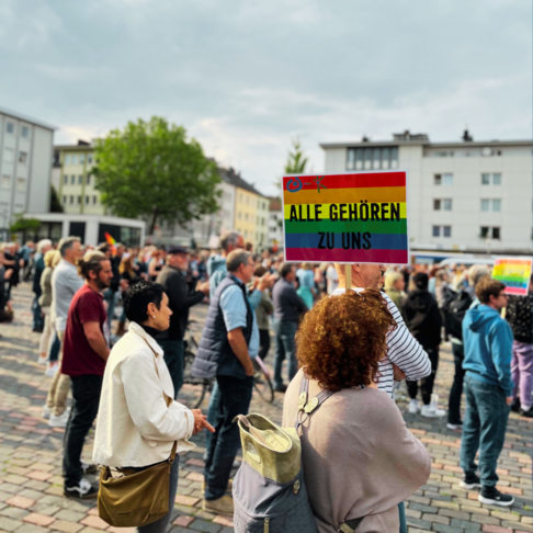Solidaritätsbekundung für die LH Mönchengladbach